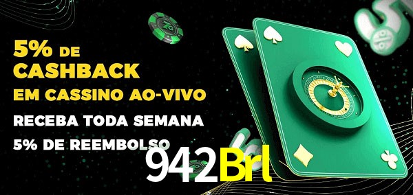 Promoções do cassino ao Vivo 942Brl